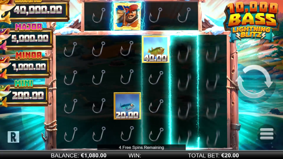 10,000 Bass Lightning Blitz 官方遊戲畫面