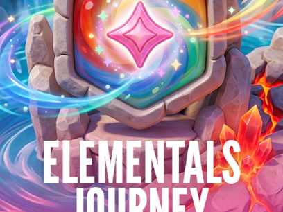 Stake Engine 官方 Elementals Journey 遊戲圖
