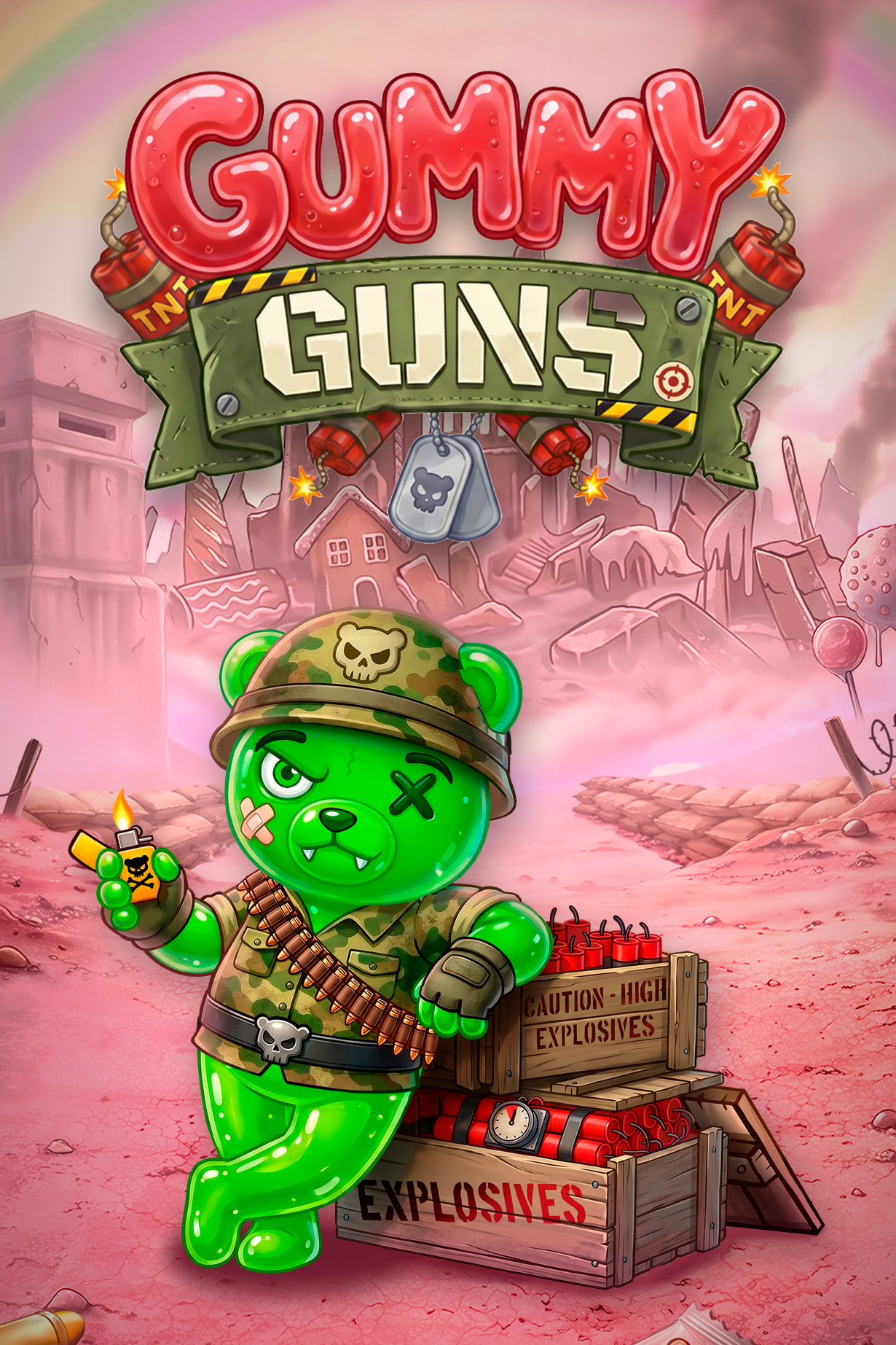 Unwanted Games 官方 Gummy Guns 遊戲主視覺