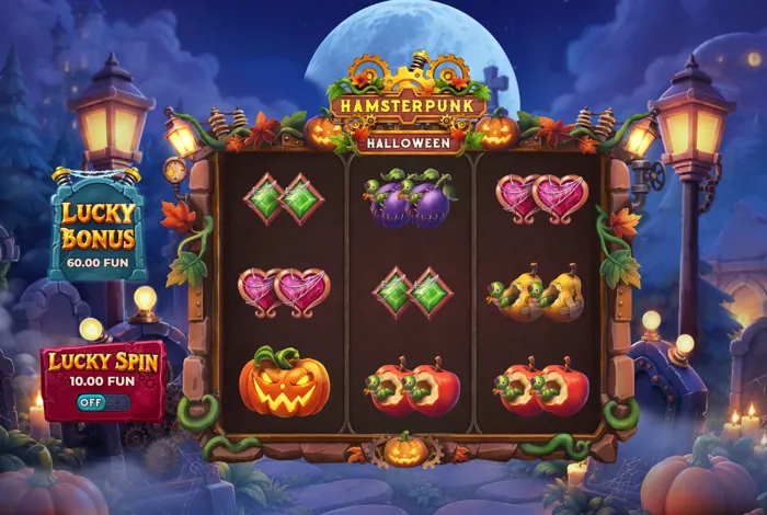 Riddec Games 官方 Hamsterpunk Halloween 遊戲主視覺